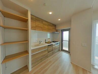 キッチンにはしっかりと収納スペースが確保されているため、キッチンを清潔に保てそうですね♪