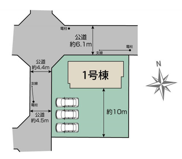 福島市 笹谷字道場 (桜水駅) 2階建 4LDK