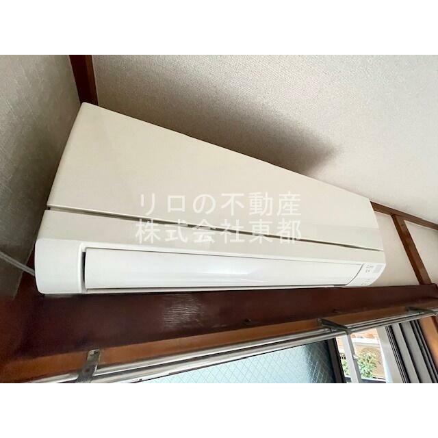 エアコン設置済みなので、オールシーズン快適に暮らせます♪