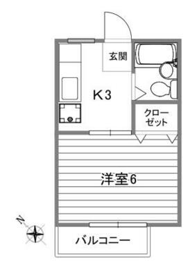 室内は清潔感のあるホワイト系の内装