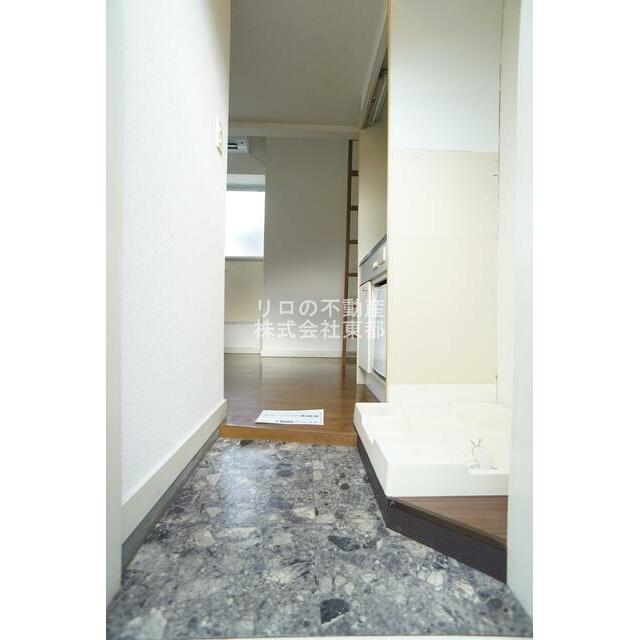 すっきりシンプルな玄関スペースです！