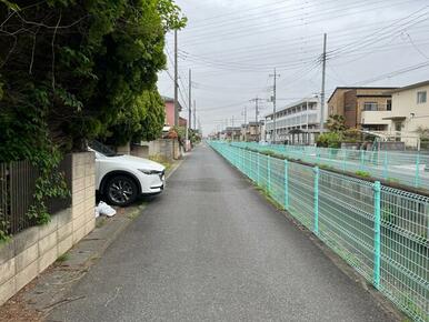 前面道路　４２条１項１号　蓮田市道