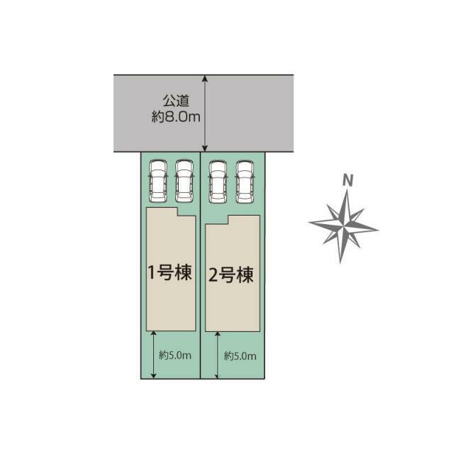 名古屋市西区清里町2棟 区画図