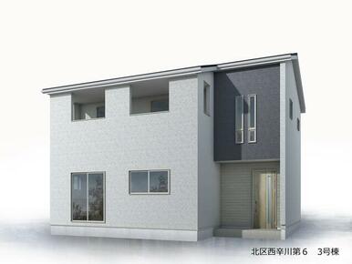 完成予想図（外観）