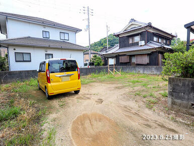 愛媛県松山市勝岡町【売土地】１６３．７６㎡の現地写真