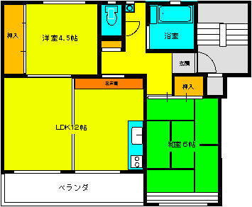 使いやすいコンパクトな間取り