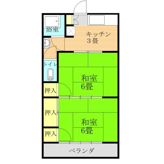 林田アパート ２０３ 2k 熊本市西区の貸アパートの物件情報 賃貸 アパート マンション 一戸建て 熊本市南区の賃貸 売買なら全九殖産株式会社 61ddf54ecd2463
