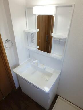 便利な独立洗面台