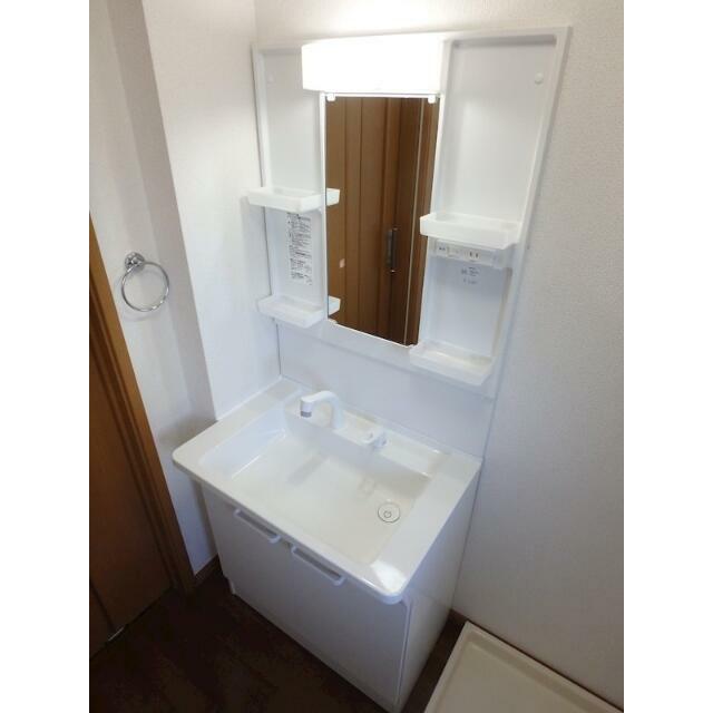 便利な独立洗面台