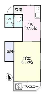 ３面採光・明るい角部屋です