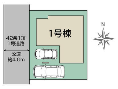 川越市霞ケ関北4丁目4期1棟 区画図