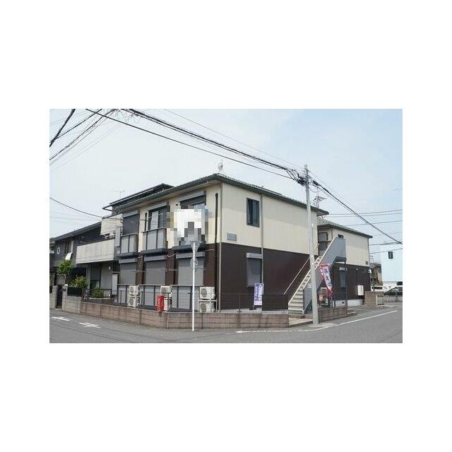 同敷地内に物件が２棟計１０世帯※写真手前がＡ棟