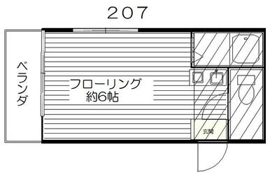 約１４．９㎡＋ロフト