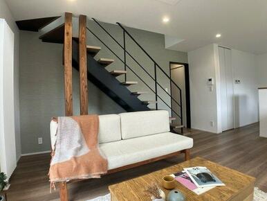 リビング内階段♪