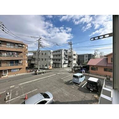 洗濯物の外干しもできます