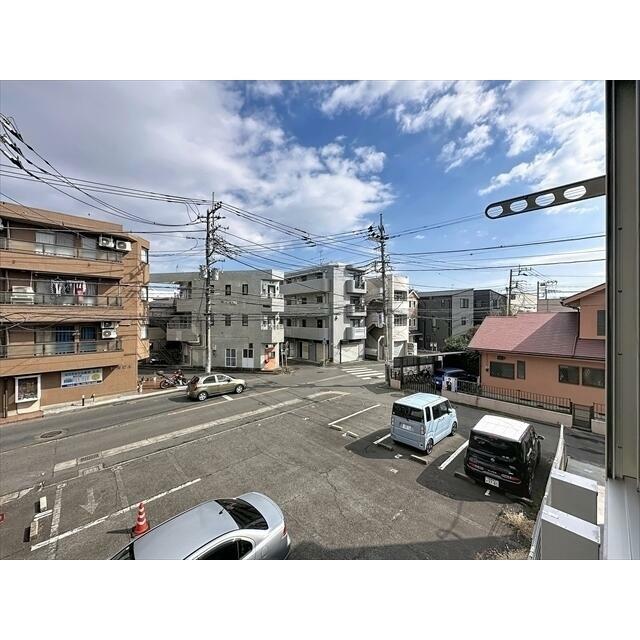 洗濯物の外干しもできます