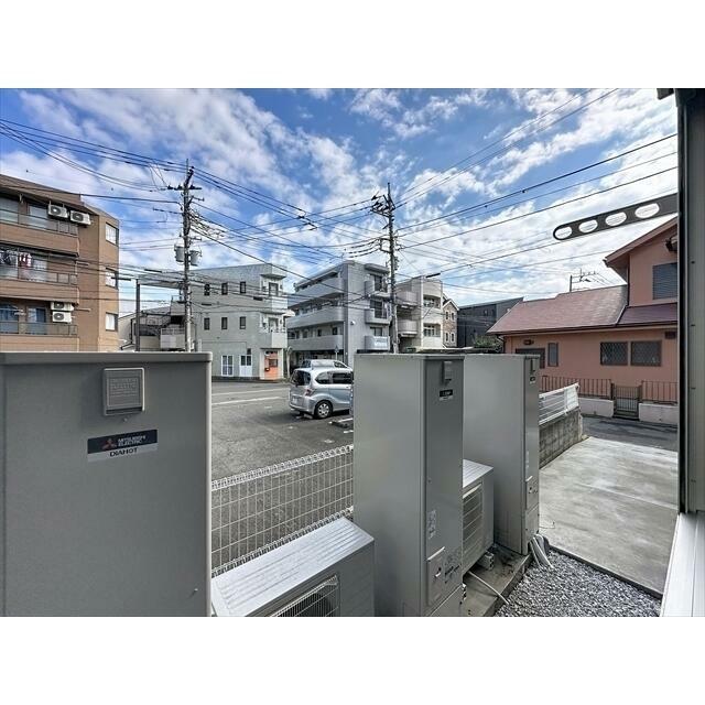 洗濯物の外干しもできます