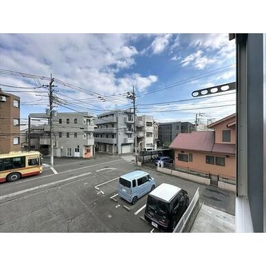 洗濯物の外干しもできます