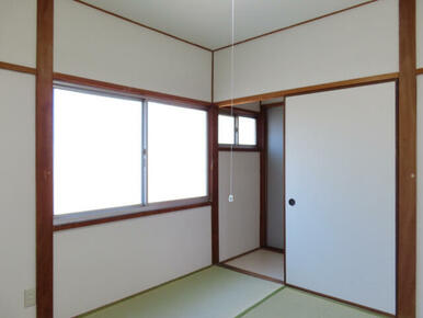 ２階北側和室　畳表替え済
