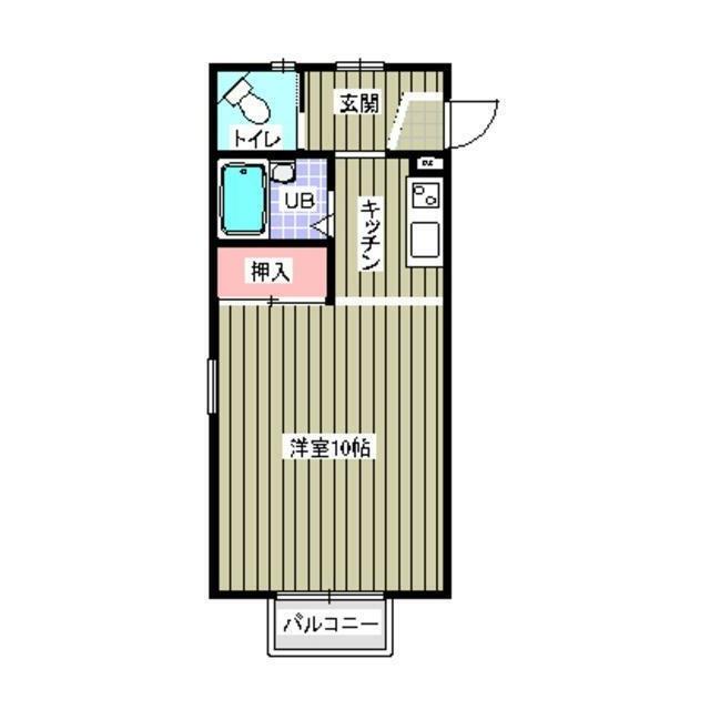 一人暮らしに最適な間取りです♪