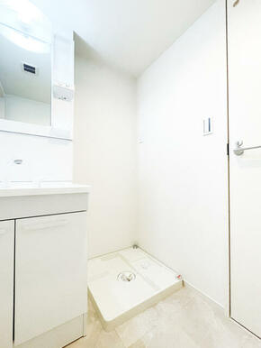 室内洗濯機置き場