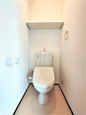 （イメージ）温水洗浄便座付きのトイレです。