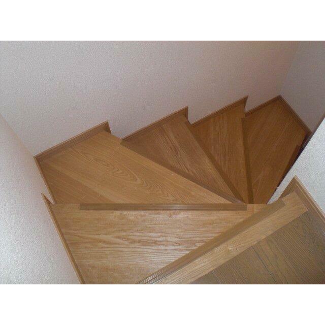 メゾネットタイプのお部屋です。