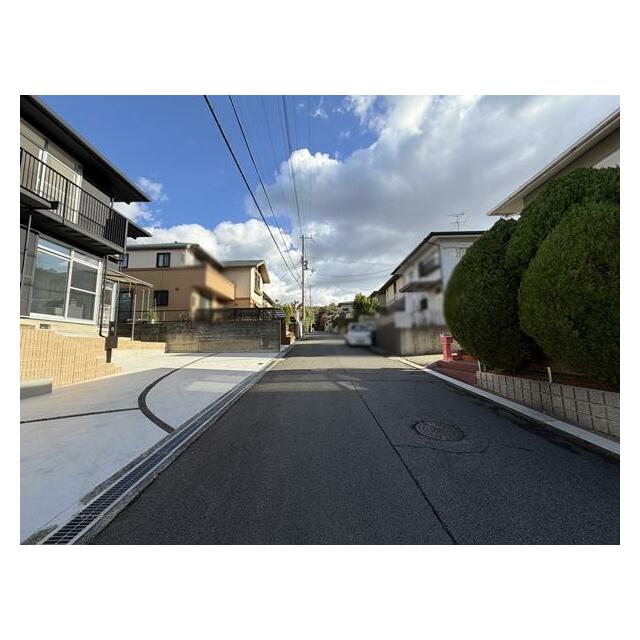 外観と前面道路