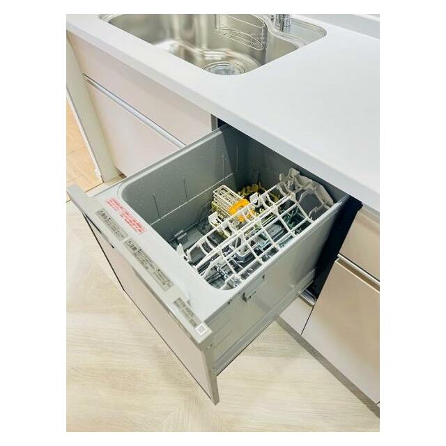 「キッチン」食洗器付きで洗い物もらくちんです。