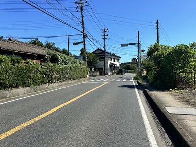 富津市役所方面へ向かう時の景色