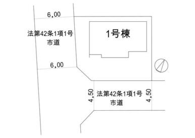 １号棟区画図