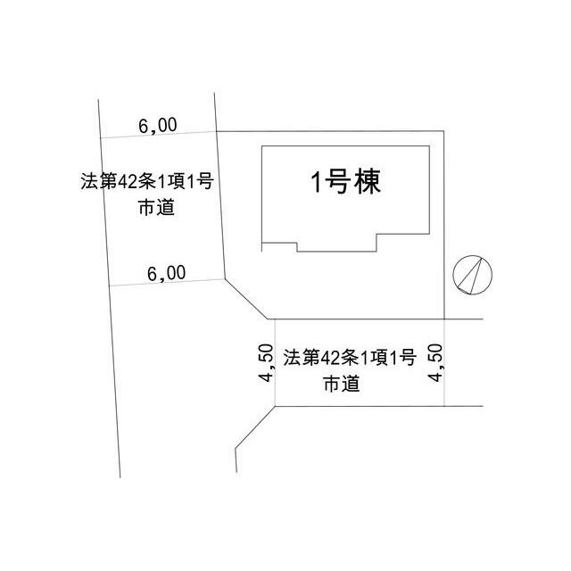 １号棟区画図