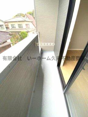 バルコニー付きです