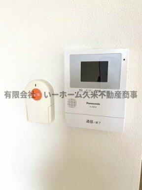 モニター付きインターホンです