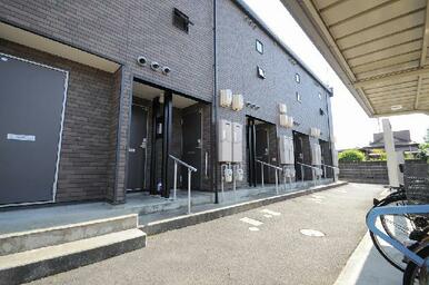 屋根付き駐輪場あり