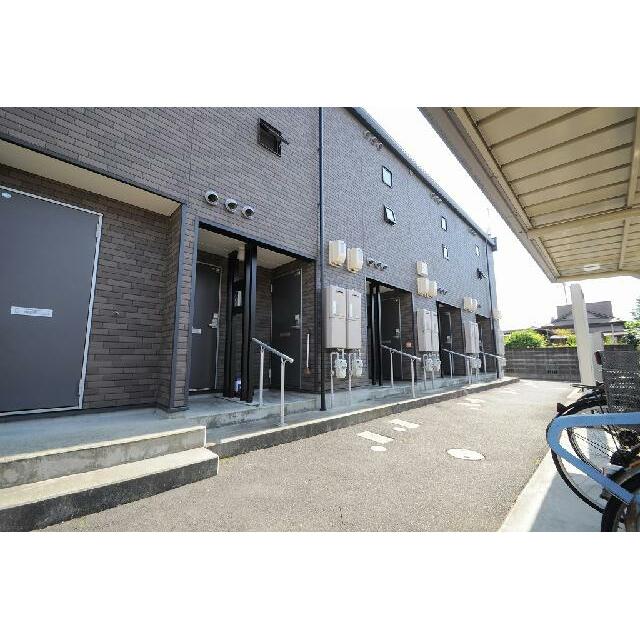 屋根付き駐輪場あり