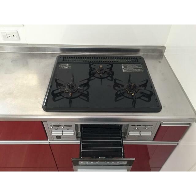 ３口コンロ（グリル付き）