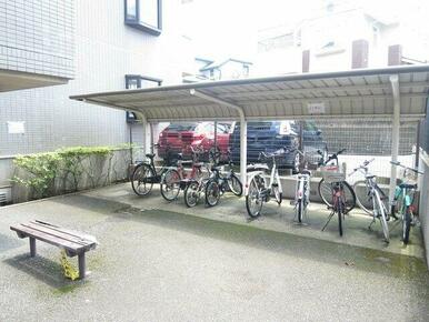 駐輪場　※実際の使用状況とは異なります(現況優先