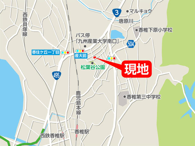 物件画像 福岡市東区 松香台１丁目 (香椎駅) 住宅用地