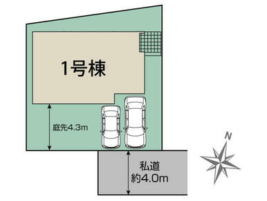 町田市本町田2期1棟 区画図