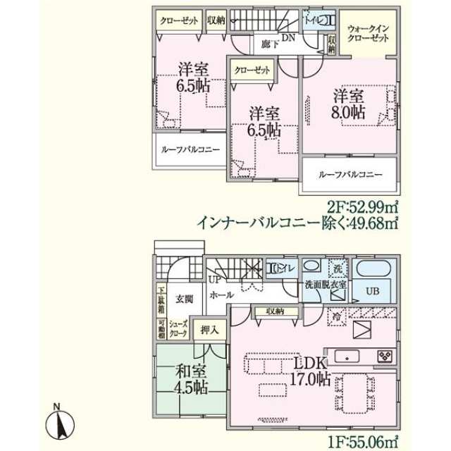 伊勢崎市 西久保町２丁目 国定駅 2階建 4ldk 伊勢崎市の新築売戸建住宅の物件情報 一戸建て 新築 中古 高崎 市の売買物件ならロイヤルハウジングへ c3c8d5095fe0c7d3