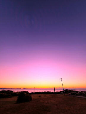 城ヶ島公園では多くの星が見られます。流れ星もしばしば流れて素敵な天体ショーを楽しめます。