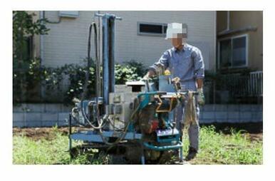 全棟地盤調査実施済です。