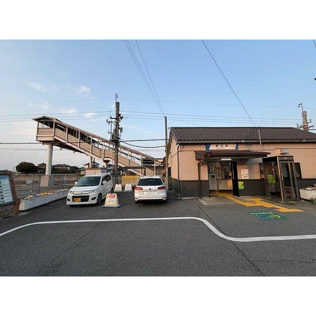 東武日光線の柳生駅。物件から徒歩11分の距離にあります