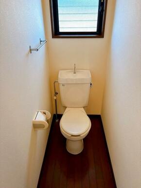 「2階トイレ」クリーニング済です。