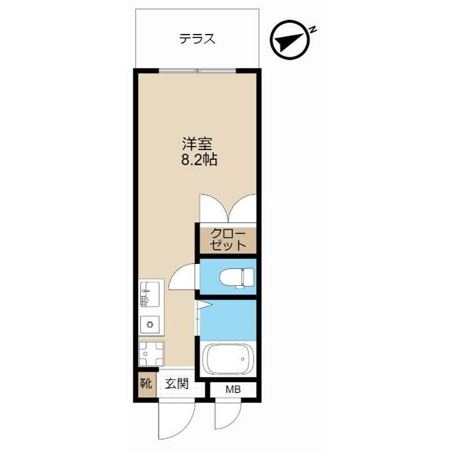 テグラス103　間取り図