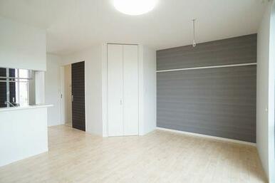 アクセントクロスのあるお洒落なワンルームです