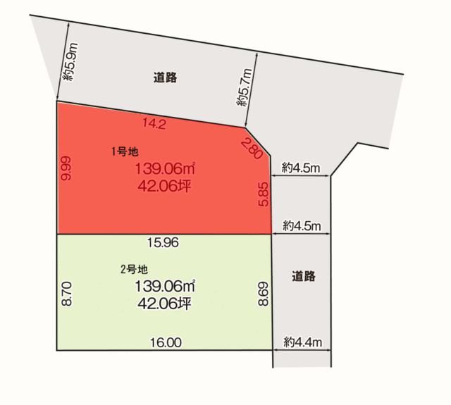 物件画像 福津市 西福間１丁目 (福間駅) 住宅用地