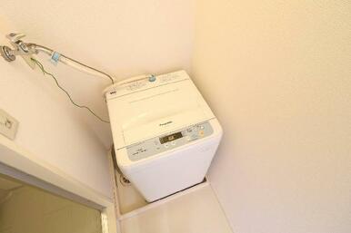 室内洗濯機完備によりお手軽に引越しが可能！