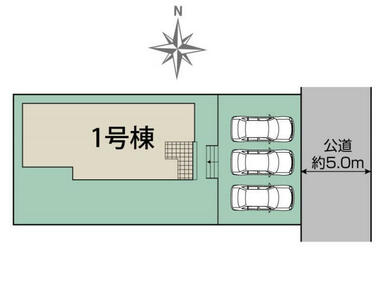 平塚市河内1棟 区画図